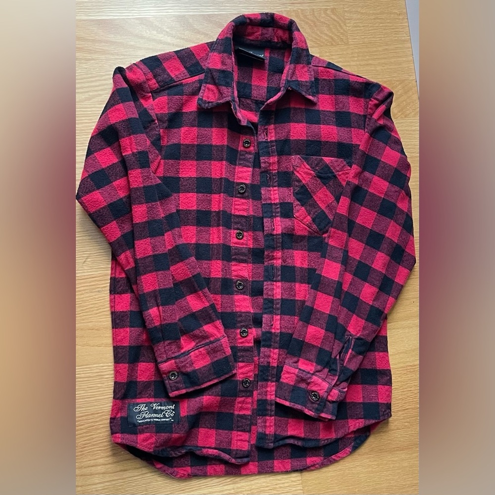 The Vermont Flannel Company - Button Up Youth Medium